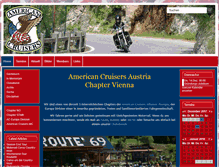 Tablet Screenshot of amcruisers.at